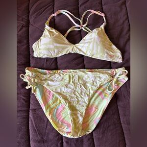 Roxy Pastel reversible Bikini Set